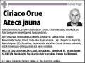 ORUE ATECA,CIRIACO