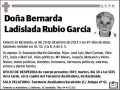 RUBIO GARCIA,BERNARDA LADISLADA