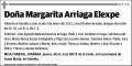ARRIAGA ELEXPE,MARGARITA