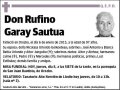 GARAY SAUTUA,RUFINO