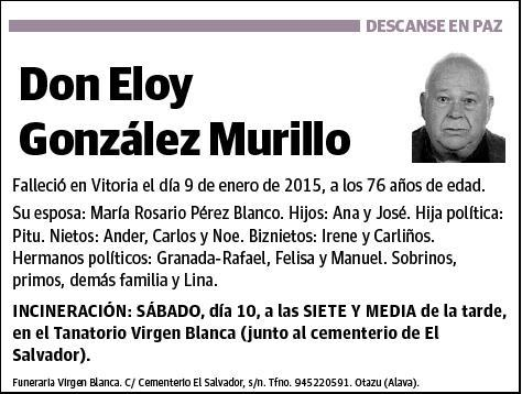 GONZALEZ MURILLO,ELOY