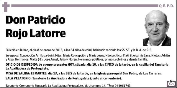 ROJO LATORRE,PATRICIO
