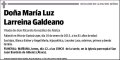 LARREINA GALDEANO,MARIA LUZ