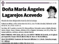 LAGAREJOS ACEVEDO,MARIA ANGELES