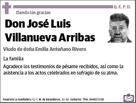 VILLANUEVA ARRIBAS,JOSE LUIS