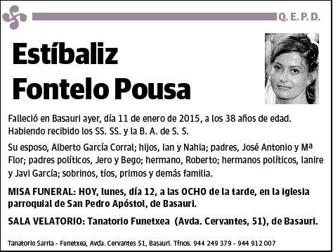 FONTELO POUSA,ESTIBALIZ