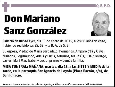 SANZ GONZALEZ,MARIANO
