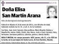 SAN MARTIN ARANA,ELISA