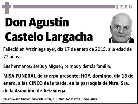 CASTELO LARGACHA,AGUSTIN