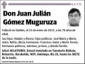 GOMEZ MUGURUZA,JUAN JULIAN