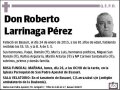 LARRINAGA PEREZ,ROBERTO