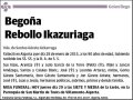 REBOLLO IKAZURIAGA,BEGOÑA