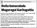 MAGUREGUI GARITAGOITIA,INMACULADA