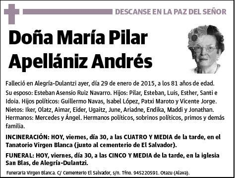 APELLANIZ ANDRES,MARIA PILAR