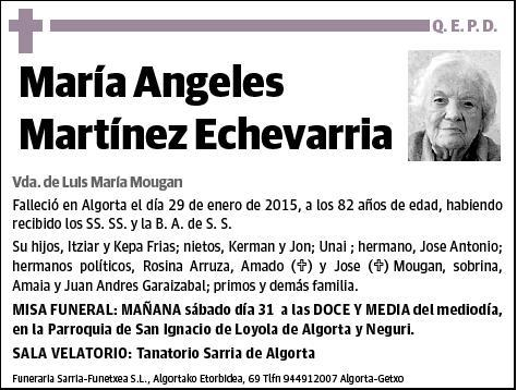 MARTINEZ ECHEVARRIA,MARIA ANGELES