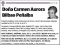 BILBAO PEÑALBA,CARMEN AURORA
