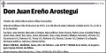 EREÑO AROSTEGUI,JUAN