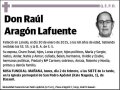 ARAGON LAFUENTE,RAUL