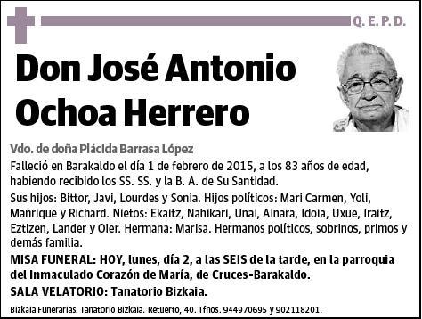 OCHOA HERRERO,JOSE ANTONIO