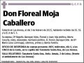 MOJA CABALLERO,FLOREAL