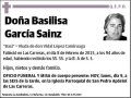 GARCIA SAINZ,BASILISA