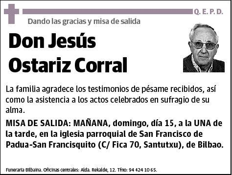 OSTARIZ CORRAL,JESUS