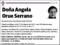 ORUE SERRANO,ANGELA