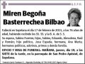 BASTERRECHEA BILBAO,MIREN BEGOÑA