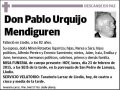 URQUIJO MENDIGUREN,PABLO