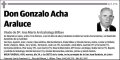 ACHA ARALUCE,GONZALO
