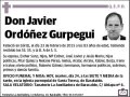 ORDOÑEZ GURPEGUI,JAVIER