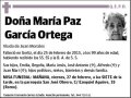 GARCIA ORTEGA,MARIA PAZ