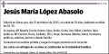 LOPEZ ABASOLO,JESUS MARIA