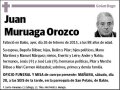 MURUAGA OROZCO,JUAN
