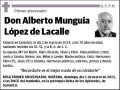 MUNGUIA LOPEZ DE LACALLE,ALBERTO