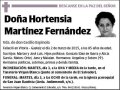 MARTINEZ FERNANDEZ,HORTENSIA