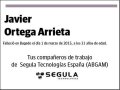 ORTEGA ARRIETA,JAVIER