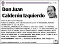 CALDERON IZQUIERDO,JUAN
