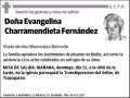 CHARRAMENDIETA FERNANDEZ,EVANGELINA