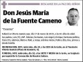 DE LA FUENTE CAMENO,JESUS MARIA