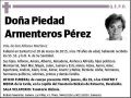 ARMENTEROS PEREZ,PIEDAD