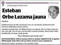 ORBE LEZAMA,ESTEBAN