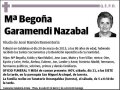 GARAMENDI NAZABAL,Mª BEGOÑA