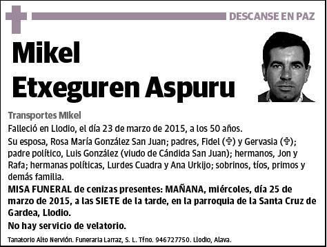 ETXEGUREN ASPURU,MIKEL