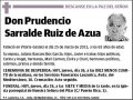 SARRALDE RUIZ DE AZUA,PRUDENCIO