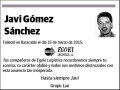 GÓMEZ SÁNCHEZ,JAVI
