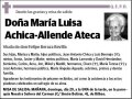 ACHICA-ALLENDE ATECA,MARIA LUISA