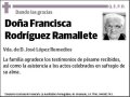 RODRIGUEZ RAMALLETE,FRANCISCA