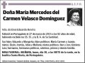 VELASCO DOMINGUEZ,MARIA MERCEDES DEL CARMEN