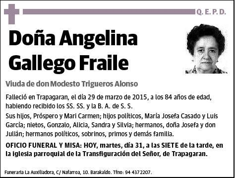 GALLEGO FRAILE,ANGELINA